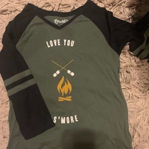 Youth 3/4 sleeve tee, never worn